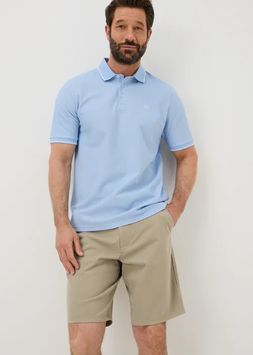 Lincoln Stone Belted Chino Shorts - 36 waist Image 1