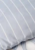 Blue Bow Frill Duvet Set - Double Image 3