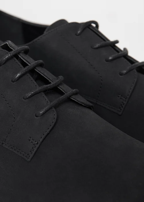 Threadbare Black Faux Suede Derby Shoes - Size 12 Image 3