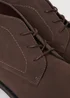 Threadbare Brown Faux Suede Chukka Boots - Size 8 Image 3