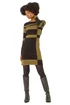 Roman Khaki Colour Block Knitted Dress - 16 Image 2