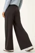 Roman Black Wide Leg Ponte Stretch Trouser - 18 Image 4