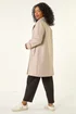 Roman Camel Petite Double Breasted Tailored Coat - 18 Image 4