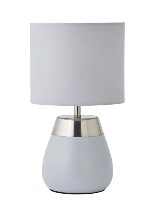 ValueLights Hurst Grey Touch Touch Table Lamp - One Size Image 5