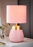 ValueLights Hurst Pink Touch Touch Table Lamp - One Size Image 1