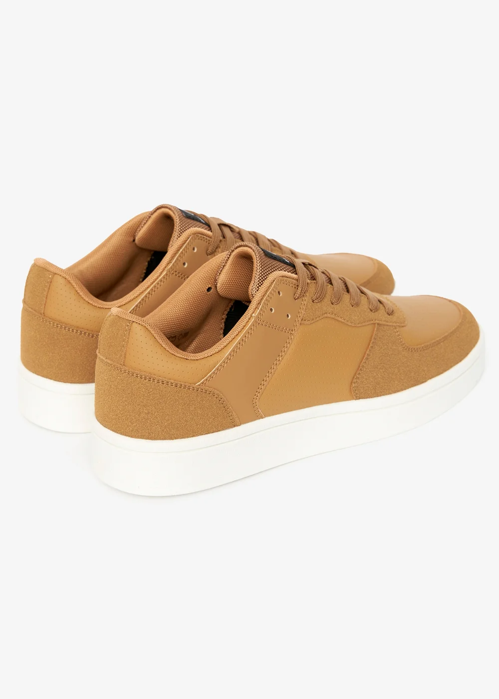 Crosshatch Tan Avelino Trainers - Size 8 Image 2