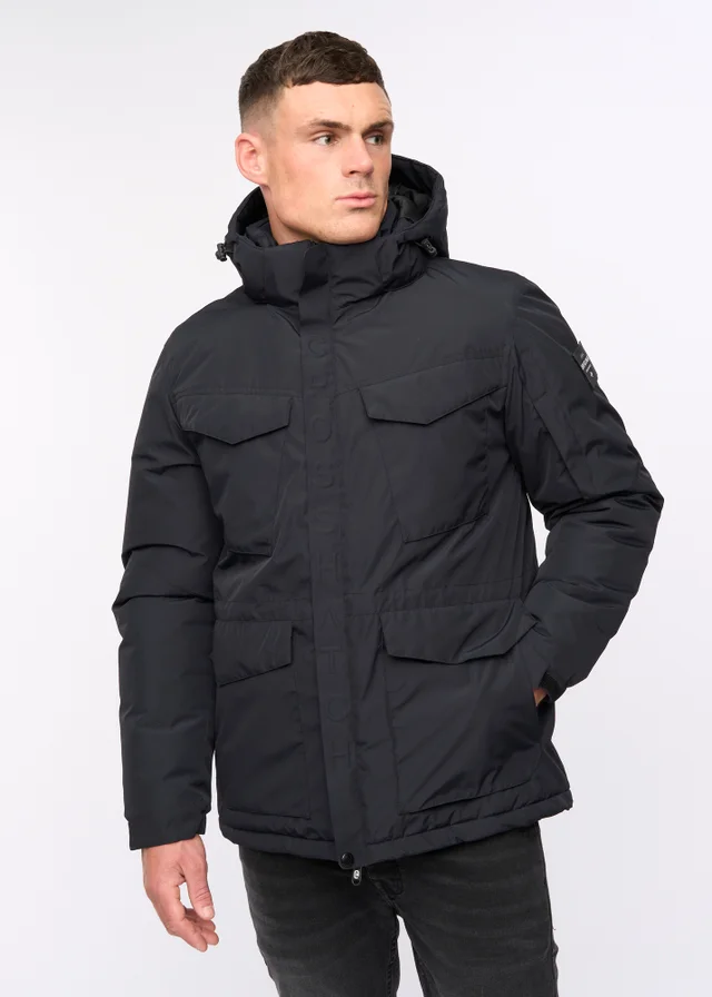 Crosshatch Black Plentons Jacket