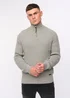 Crosshatch Grey Havaline 1/4 Zip Knit - XXL Image 6