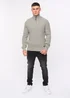 Crosshatch Grey Havaline 1/4 Zip Knit - XXL Image 3