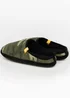 Crosshatch Olive Camo Padfoot Slippers - Size 11-12 Image 2