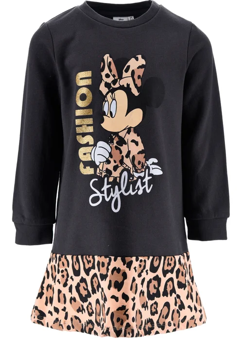 Ada & Ted Disney Minnie Mouse Fashion Stylist Kids T-Shirt Dress (3-8 Years) - 3 Yrs Image 1