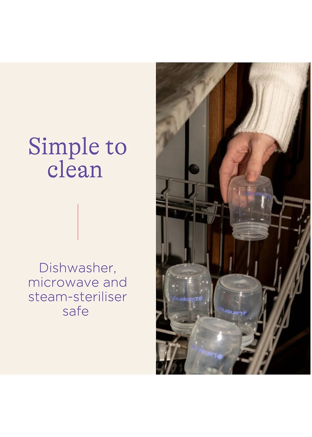 Lansinoh Feeding Bottle Starter Set - One Size Image 5