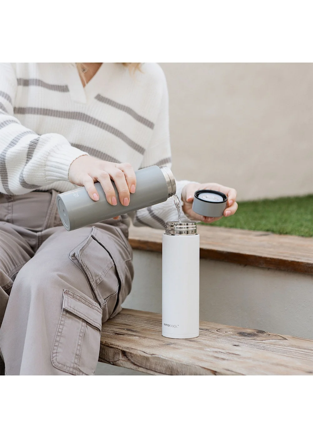 Nuby Light Grey RapidCool Kit - One Size Image 2