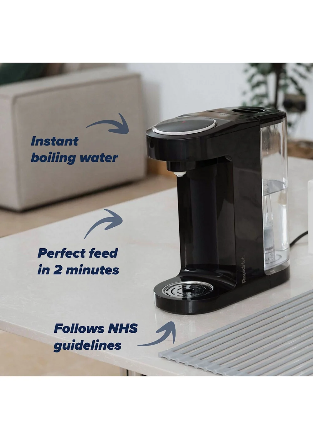 Nuby Black RapidHot - One Size Image 2