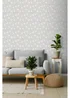 Arthouse Berry Floral Soft Blue Wallpaper - One Size Image 3
