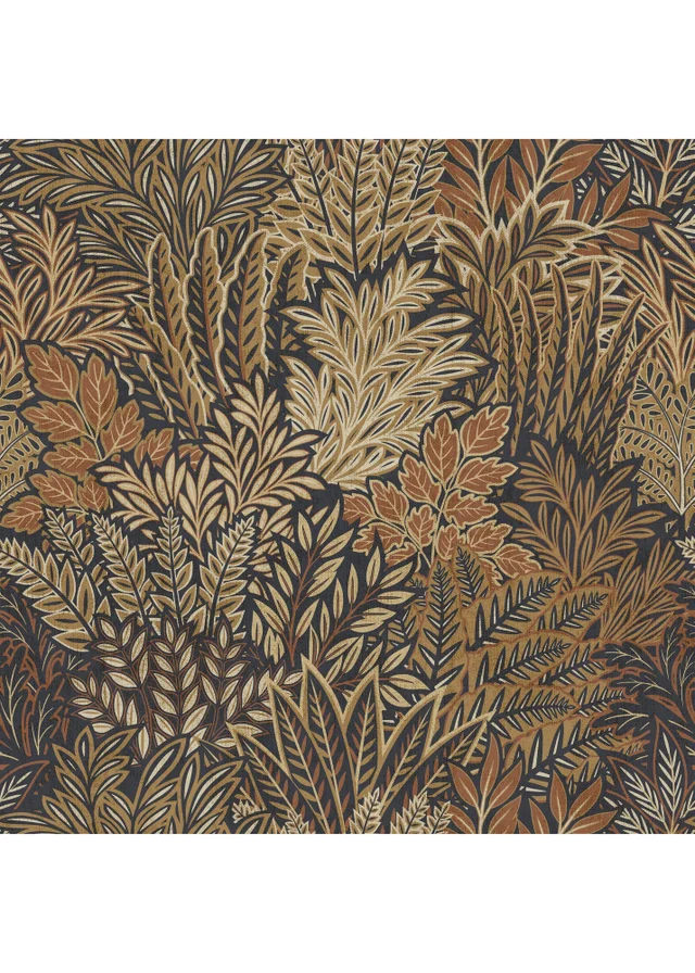 Arthouse Illustrated Foliage Rust Wallpaper