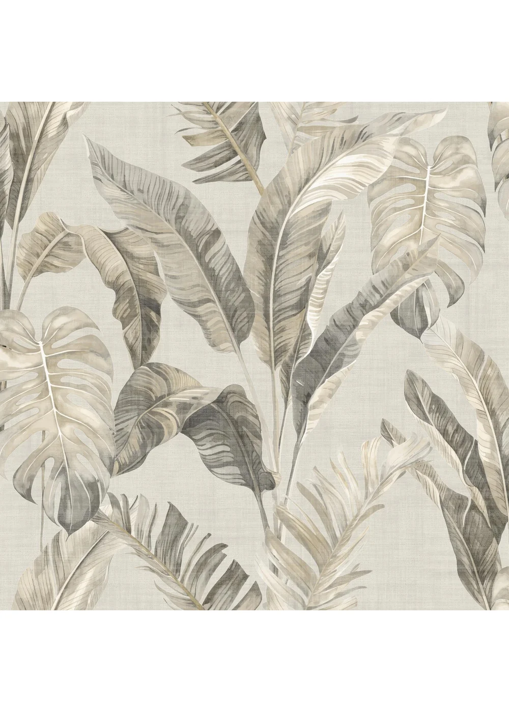 Arthouse Palm Springs Taupe Wallpaper - One Size Image 1