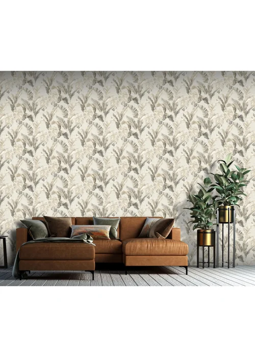 Arthouse Palm Springs Taupe Wallpaper - One Size Image 3