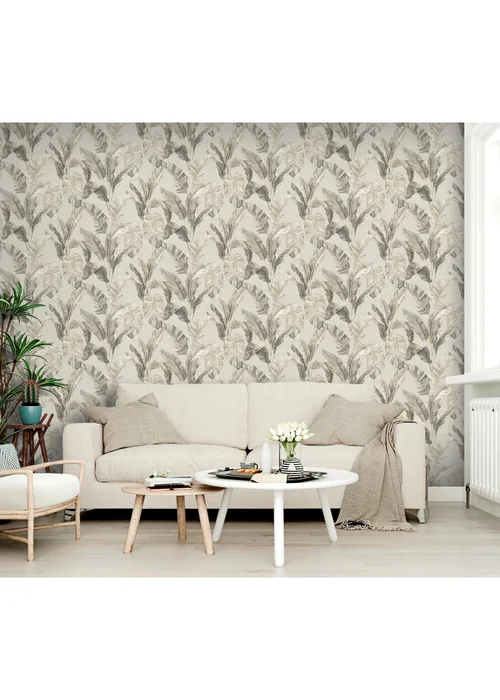 Arthouse Palm Springs Taupe Wallpaper - One Size Image 4