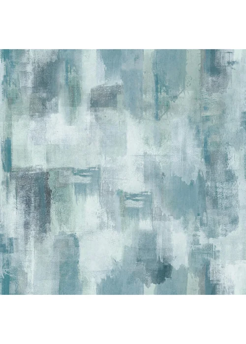 Arthouse Painterly Pattern Blue Wallpaper - One Size Image 1