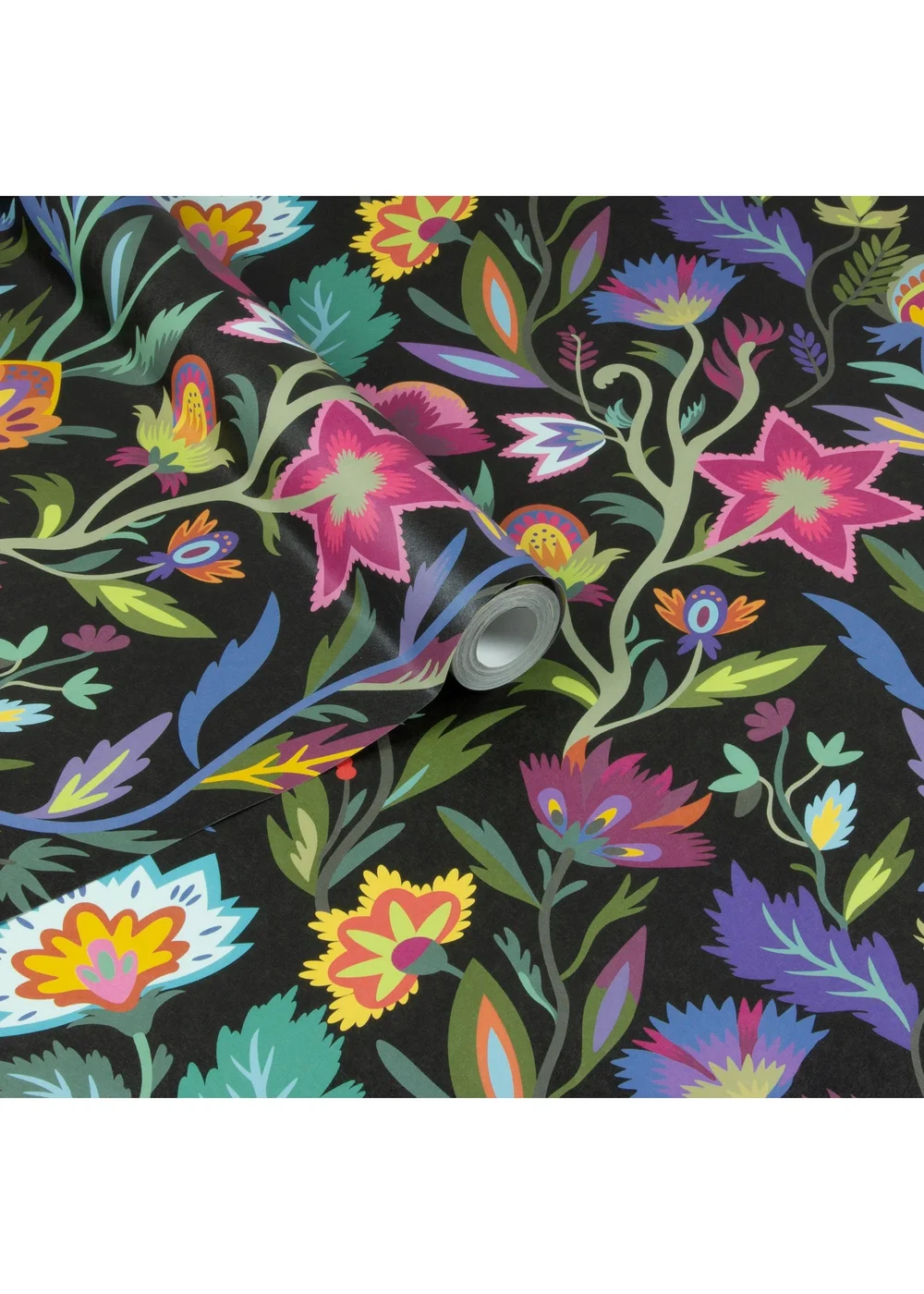 Arthouse Lush Paradise Black Wallpaper - One Size Image 2