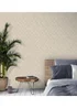 Arthouse Wood Grain Geo Neutral / Gold Wallpaper - One Size Image 5