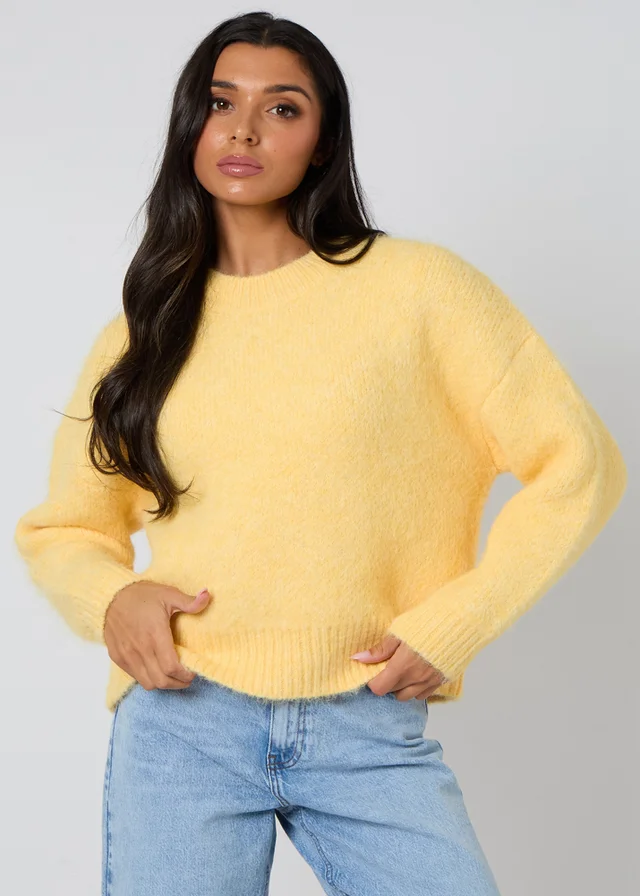 Urban Bliss Lemon Wool-Blend Jumper