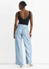 Gini London Blue Buckle Detail Trouser - 12 Image 2