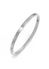 Say It With Silver 11:11 Bangle - One Size Image 1