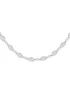 Golden Moments Sterling Silver Flat Mirror Link Chain 46cm/18' - One Size Image 1