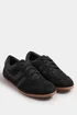 Yours Black Low Retro Stripe Trainers In Extra Wide Fit - 7 Extra Wide Image 2