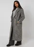 Urban Bliss Grey Longline Zebra Formal Coat - 8 Image 2