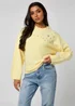 Urban Bliss Embellished Embroidery Jumper - Large Image 2