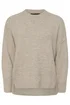 Yours Beige Brown Drop Shoulder Seam Detail Jumper - Size 26-28 Clothing Image 5