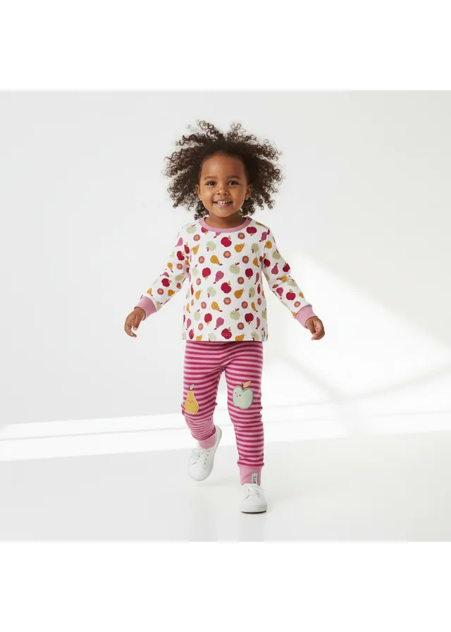 Lilly & Sid Organic Cotton Multi Apple & Pears Playset (0-24 Months)
