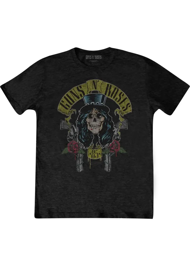Guns N Roses Black Slash '85 T-Shirt