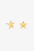 Jon Richard 18K Gold Plated Star Earrings Gift Cracker - One Size Image 2