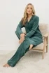 Long Tall Sally Green Super Luxe Touch Pyjama Set - Size 18-20 Image 2