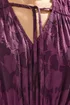 Long Tall Sally Purple Jacquard Boho Maxi Dress - 12 Image 4