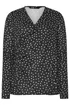 Long Tall Sally Black Spot Wrap Top - Size 20 Clothing Image 5