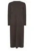 PixieGirl Petite Chocolate Brown T-Shirt Maxi Dress - 10 Image 5