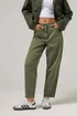 PixieGirl Petite Green Non-Stretch Barrel Jeans - 16 Image 2