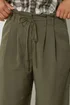 PixieGirl Petite Green Tie Wide Leg Trousers - 14 Image 5