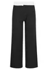 PixieGirl Petite Black Fold Over Smart Trousers - 12 Image 5