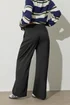 PixieGirl Petite Black Square Buckle Wide Leg Trousers - 10 Image 3