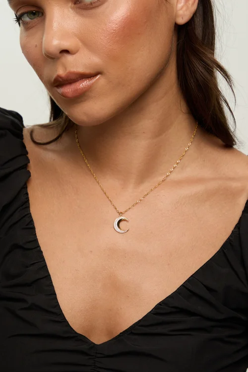 Jon Richard 18K Gold Plated Celestial Pendant Gift Box - One Size Image 3