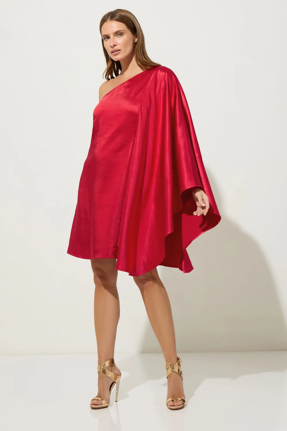 Star By Julien Macdonald Red Asymmetric Mini Dress - 22 Image 2