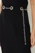 Star By Julien Macdonald Black Chain Bandeau Midi Dress - 20 Image 5