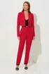 Star By Julien Macdonald Red Tailored Straight Leg Trousers - 18 Image 2