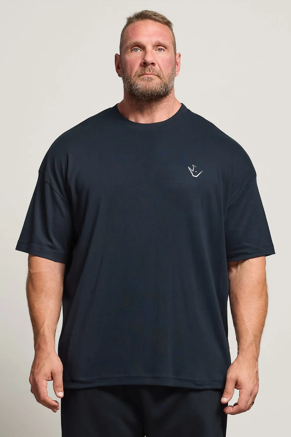 BadRhino Navy Blue 'Rest Day' T-Shirt - 4XL Image 1